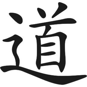Das Dao-chinesische Zeichen