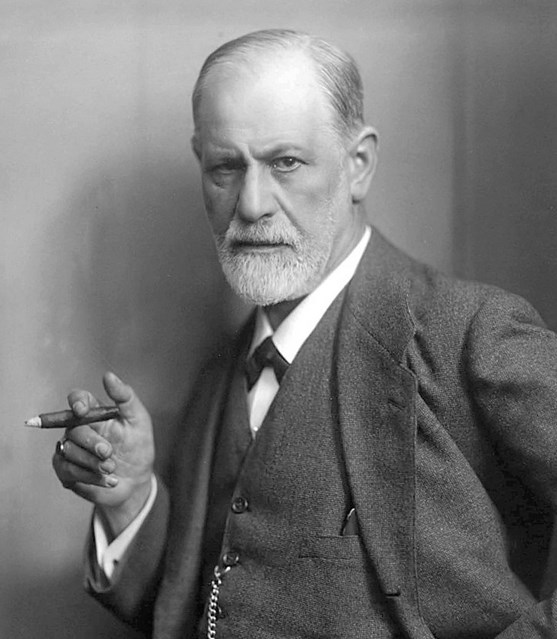 Sigmund Freud (Fotografie von Freuds Schwiegersohn Max Halberstadt, 1921) 