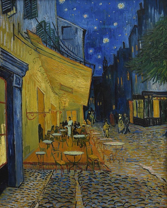 Cafeterasse bei Nacht
Van Gogh 1888